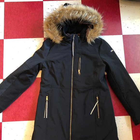 Calvin Klein Winter Puffer Insulated Warm Parka Jacket Coat - Picture 2 of 6